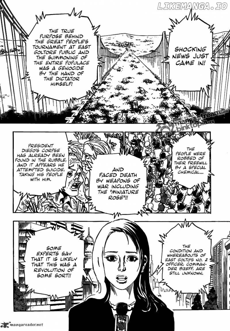 Hunter x Hunter, Chapter 315 image 15